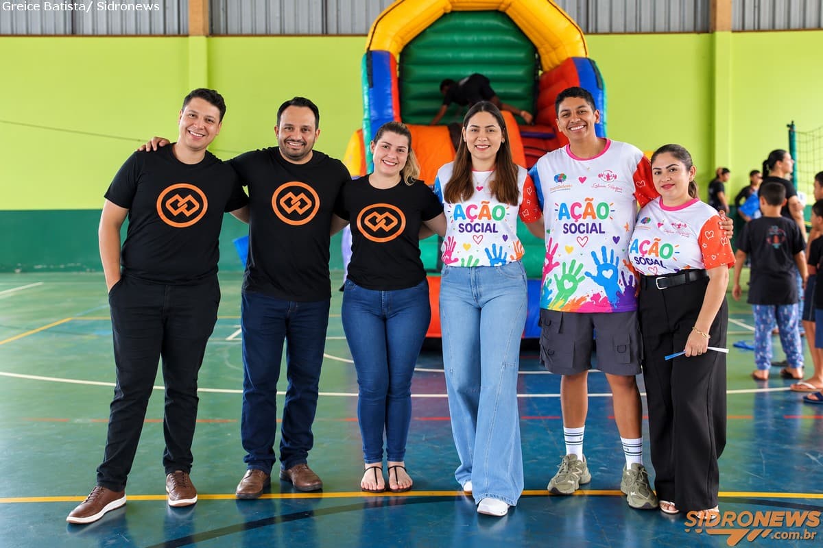 Clínica DivertidaMente e Fábrica de Resultados promovem manhã de alegria e solidariedade para crianças no Quebra-Coco