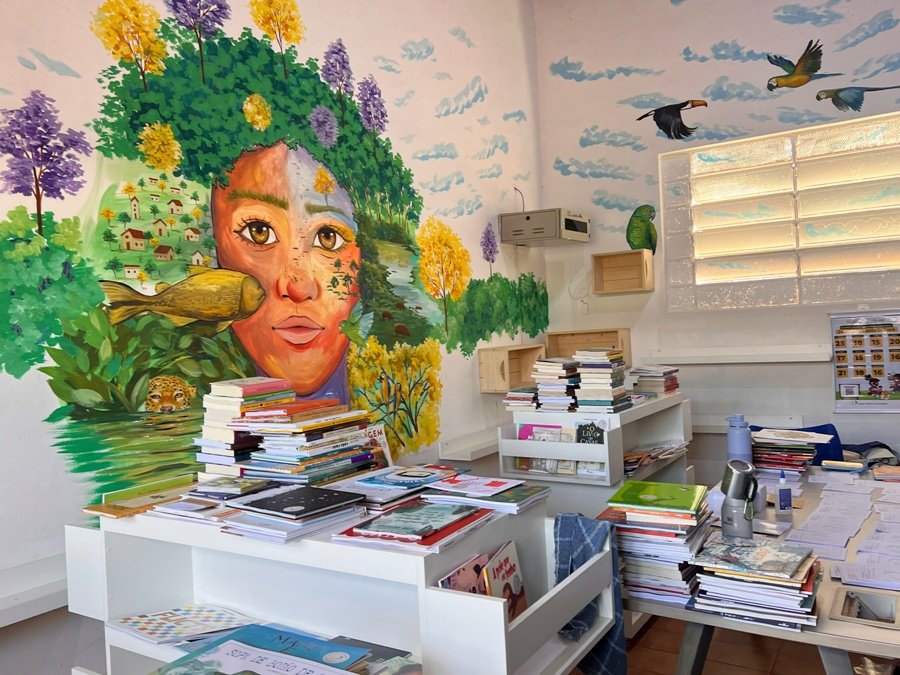 Escola Sandro Luiz Gonzales terá primeira biblioteca própria da Rede Municipal de Sidrolândia