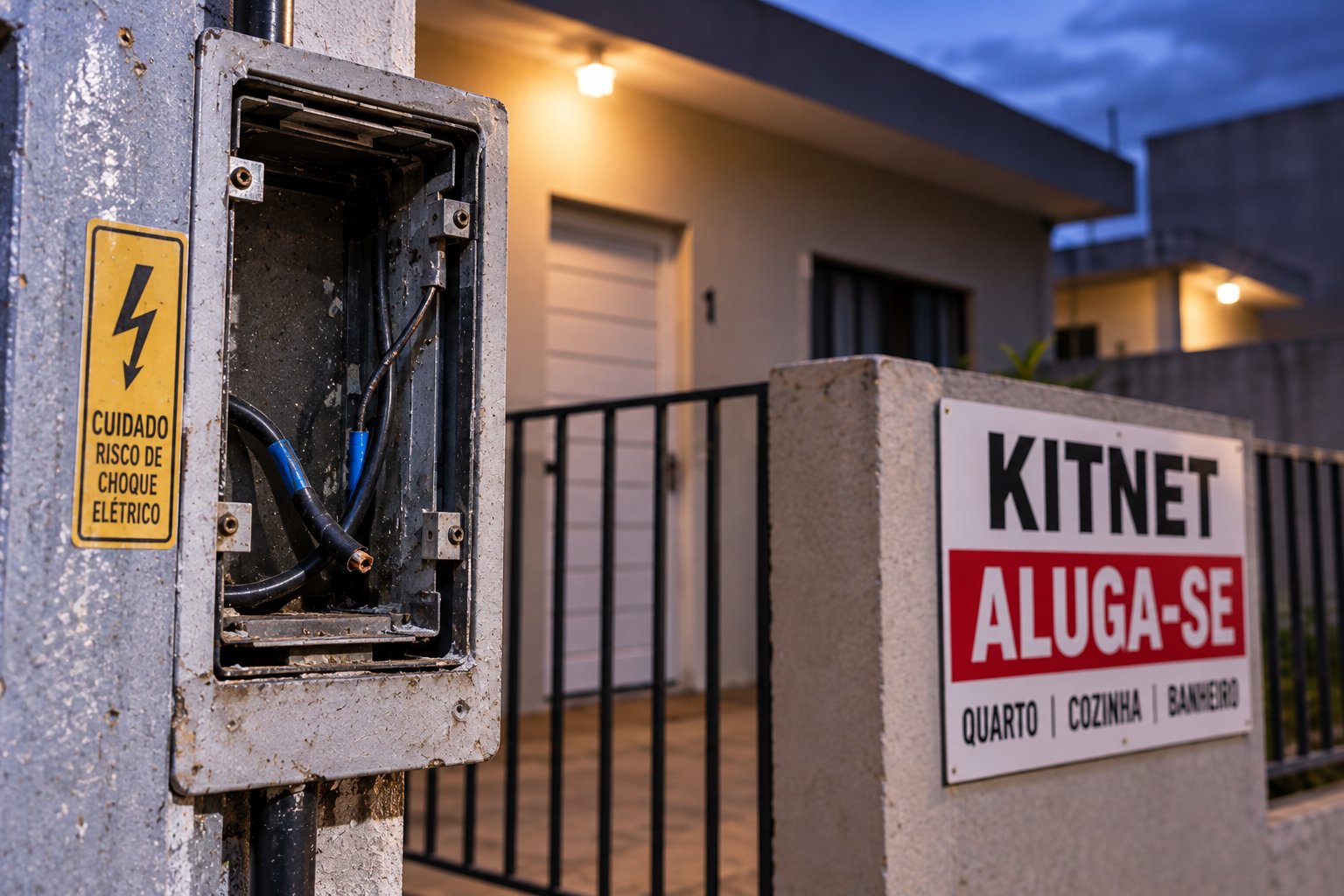 Medidor de energia é furtado de kitnet no Bairro São Bento, em Sidrolândia