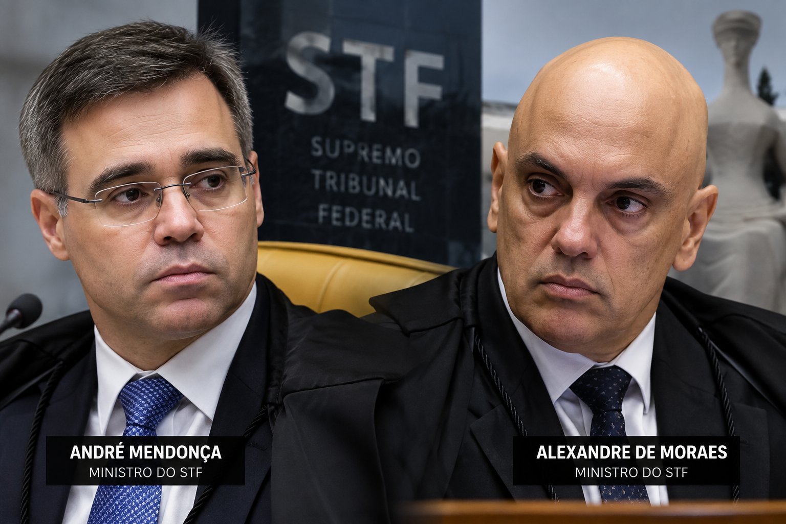 Mendonça pede investigação de Moraes por abuso de autoridade e denunciação caluniosa
