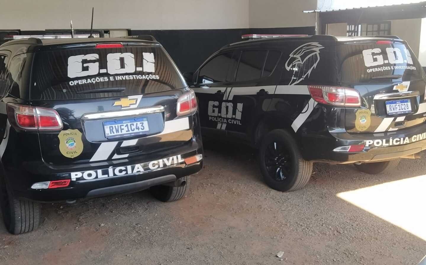Garras e GOI reforçam policiamento após sequência de crimes violentos em Sidrolândia
