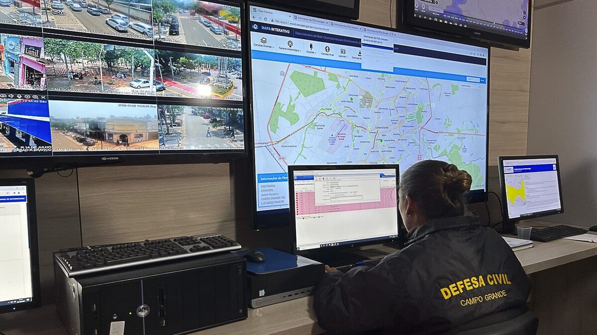 Novo alerta de tempestade na Capital vale até às 22h59 de terça-feira