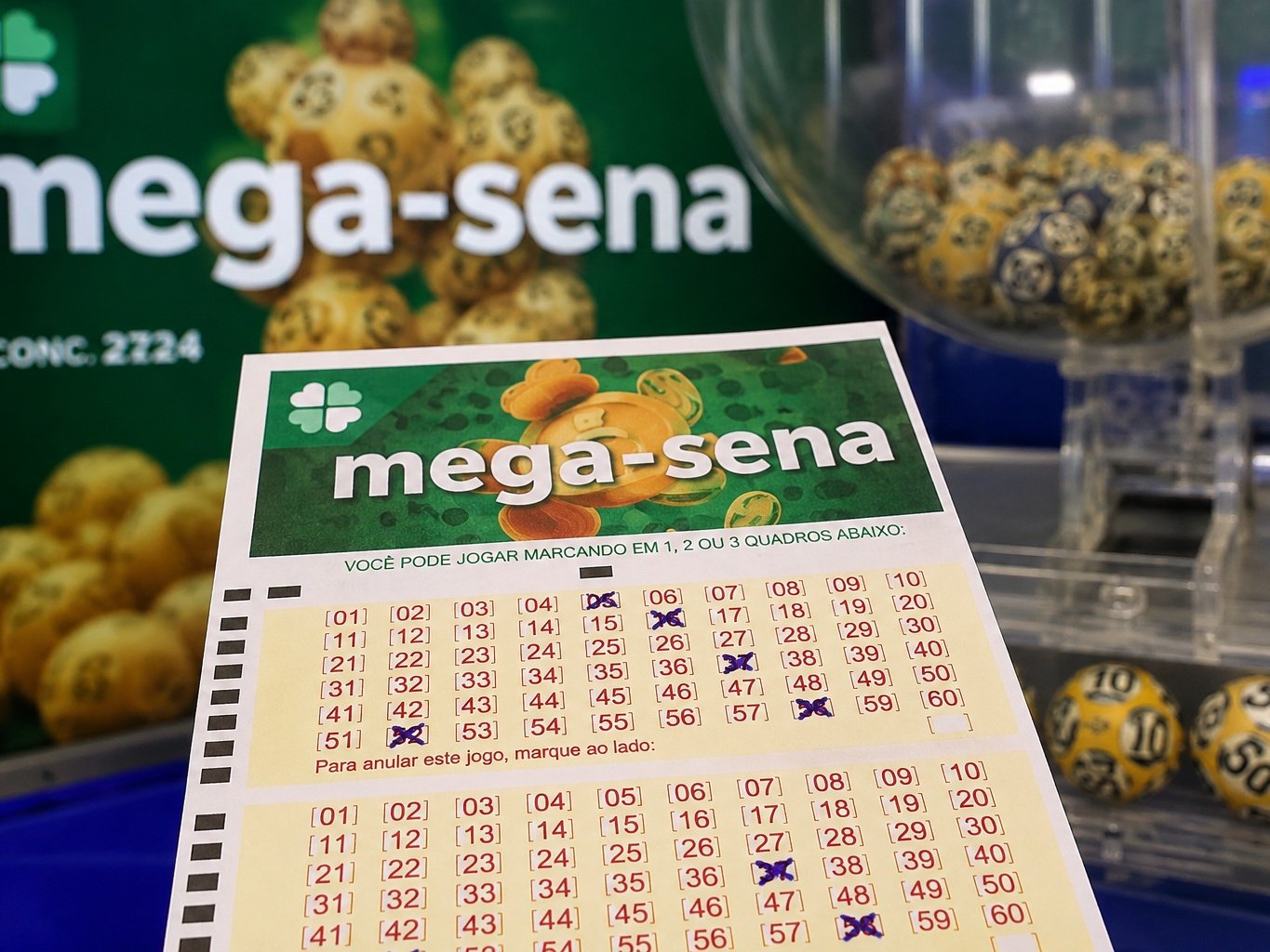 Mega-Sena sorteia prêmio de R$ 52 milhões nesta terça-feira
