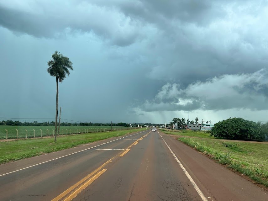 Sexta-feira terá tempo instável e possibilidade de chuva em Sidrolândia