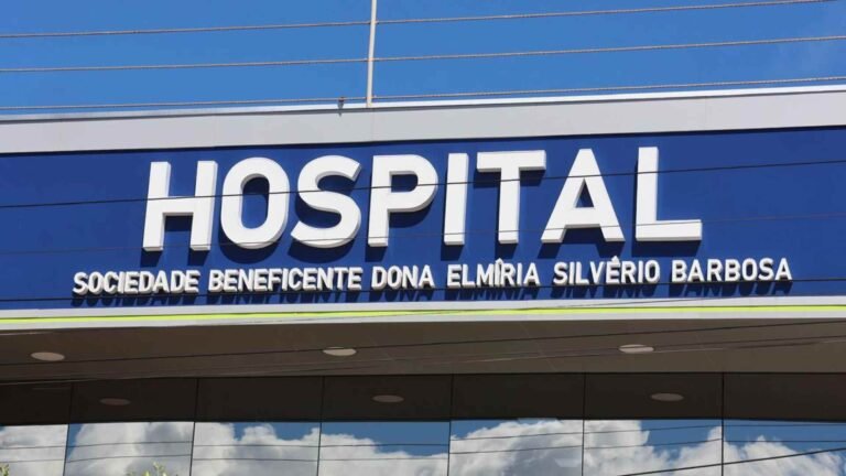 Hospital Beneficente Dona Elmíria Silvério Barbosa, em Sidrolândia. (Pietra Dorneles, Jornal Midiamax)