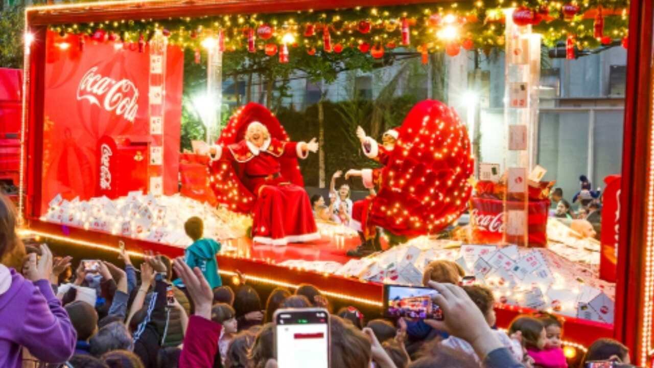 Caravana de Natal da Coca-Cola já tem data para passar por MS; confira